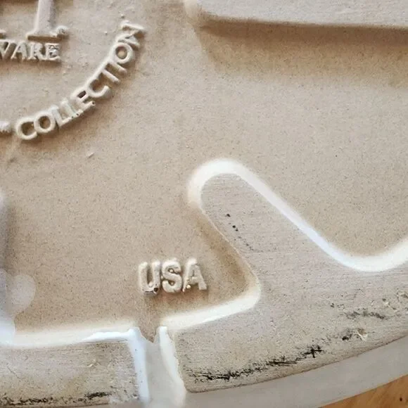 Pampered Chef Large Oval Vanilla Baking Dish Stoneware 12.5"x8.5" New Traditions - Picture 5 of 11